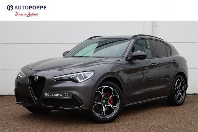 Grijs Gebruikt 2020 Alfa Romeo Stelvio Veloce SUV | € 39.750 (Eerlijke prijs) - Afbeelding 1/4