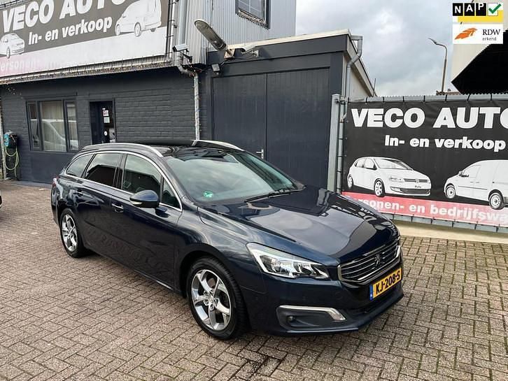 Blauw (metallic) Occasion 2016 Peugeot 508 SW Stationwagen | € 6.950 (Goede deal) - Afbeelding 1/4