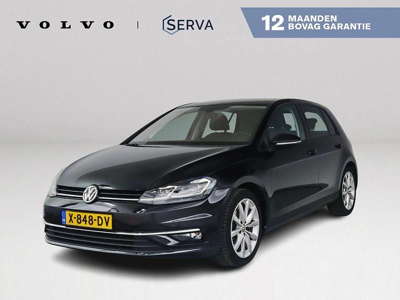 Zwart Occasion 2018 VW Golf VII Comfortline Hatchback | € 16.995 (Goede deal) - Afbeelding 1/4