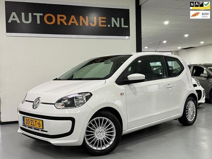 Wit Gebruikt 2013 VW up! move up! Hatchback | € 4.949 (Eerlijke prijs) - Afbeelding 1/4