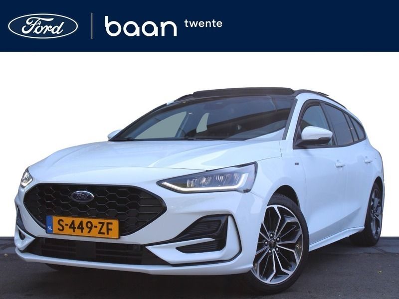 Wit Gebruikt 2023 Ford Focus ST-Line X Stationwagen | € 26.850 (Eerlijke prijs) - Afbeelding 1/4