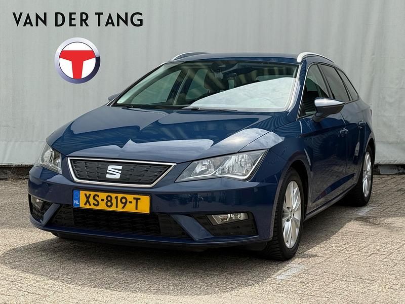 Blauw Gebruikt 2019 Seat Leon Style Stationwagen | € 15.950 (Eerlijke prijs) - Afbeelding 1/4