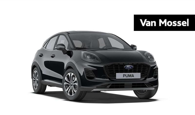 Zwart Nieuw 2024 Ford Puma Titanium Coupé | € 30.970 (Goede deal) - Afbeelding 1/4