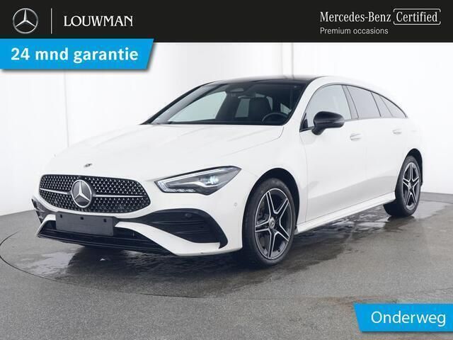 Wit Gebruikt 2024 Mercedes CLA250 Shooting Brake AMG line Stationwagen | € 39.475 (Eerlijke prijs) - Afbeelding 1/4