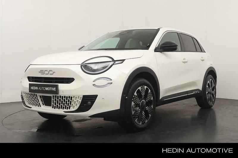 Wit Nieuw 2025 Fiat 600 La Prima SUV | € 36.340 (Duur) - Afbeelding 1/4