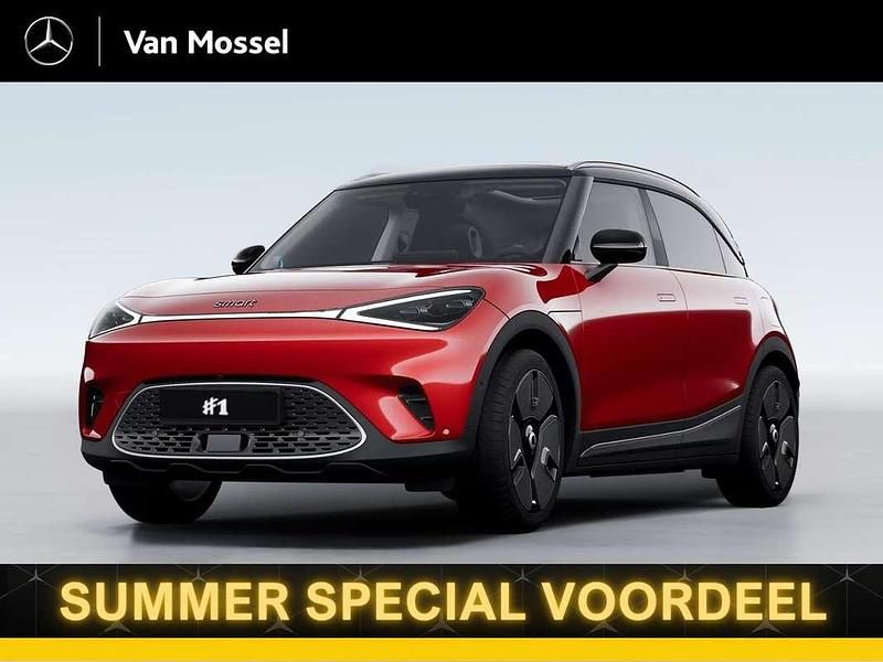 Rood Nieuw 2025 Smart #1 Edition #1 SUV | € 36.995 (Super prijs) - Afbeelding 1/1