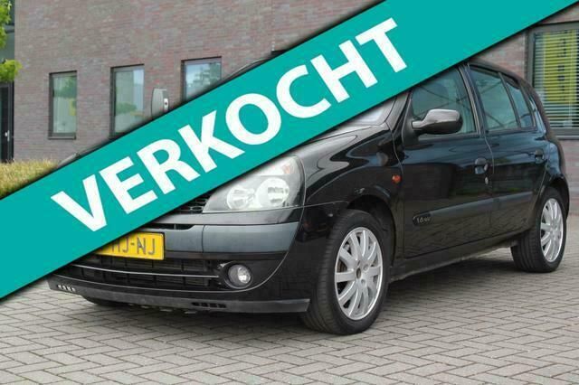 Zwart Gebruikt 2001 Renault Clio II Hatchback | € 1.095 (Goede deal) - Afbeelding 1/4