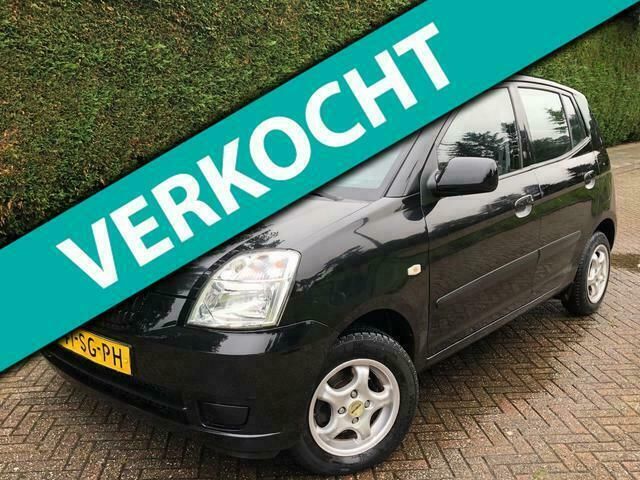 Zwart Gebruikt 2006 Kia Picanto Hatchback | € 1.099 (Goede deal) - Afbeelding 1/4