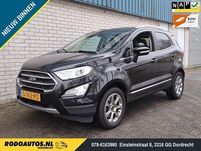 Zwart (metallic) Occasion 2019 Ford Ecosport Titanium SUV | € 8.999 (Goede deal) - Afbeelding 1/4