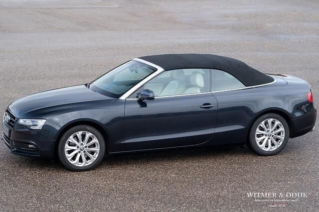 Blauw Gebruikt 2012 Audi A5 Cabriolet S-Line Cabriolet | € 12.950 (Eerlijke prijs) - Afbeelding 1/4