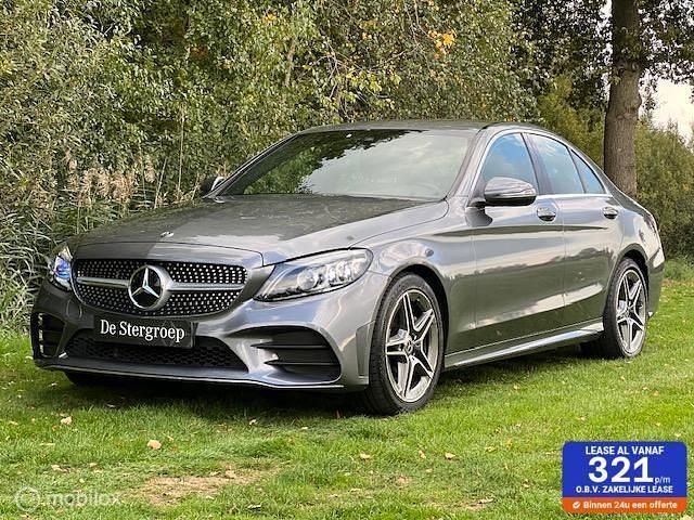 Grijs Gebruikt 2019 Mercedes C180 Business Sedan | € 23.995 (Eerlijke prijs) - Afbeelding 1/4