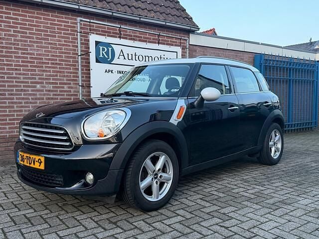 Zwart Occasion 2012 Mini Cooper Countryman Pepper SUV | € 4.950 (Super prijs) - Afbeelding 1/4