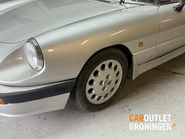 Occasion Alfa Romeo Spider Quadrifoglio Verde 140 PK (102 kW) 1986 Grijs Cabriolet