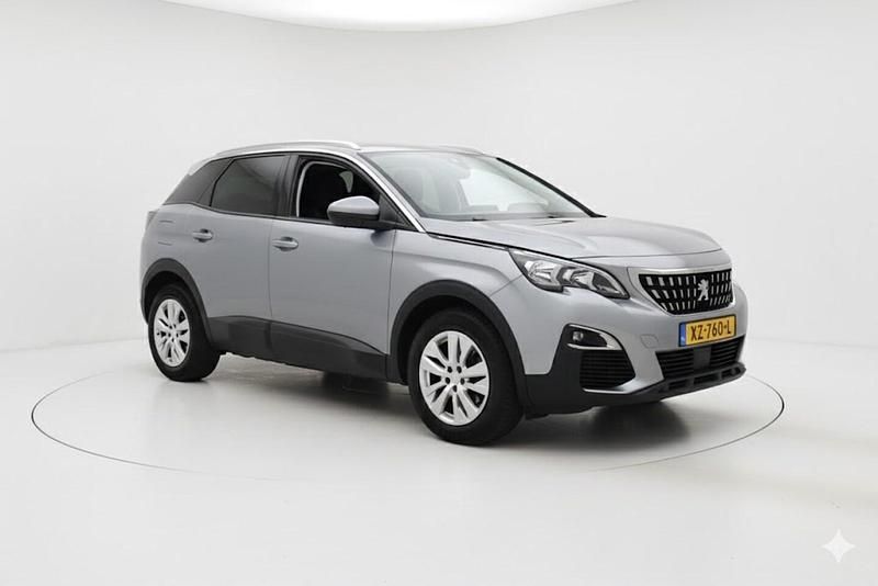 Grijs (metallic) Occasion 2019 Peugeot 3008 SUV | € 14.850 (Super prijs) - Afbeelding 1/4