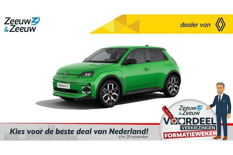 Vert pop ! / daklijst noir Gebruikt 2024 Renault R5 Techno Hatchback | € 31.990 (Eerlijke prijs) - Afbeelding 1/4