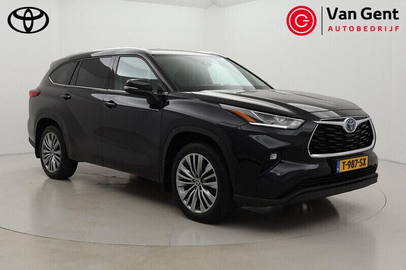 Zwart Gebruikt 2022 Toyota Highlander Executive SUV | € 54.999 (Goede deal) - Afbeelding 1/4