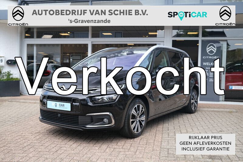 Zwart Gebruikt 2018 Citroën C4 SpaceTourer Shine MPV | € 20.950 - Afbeelding 1/4