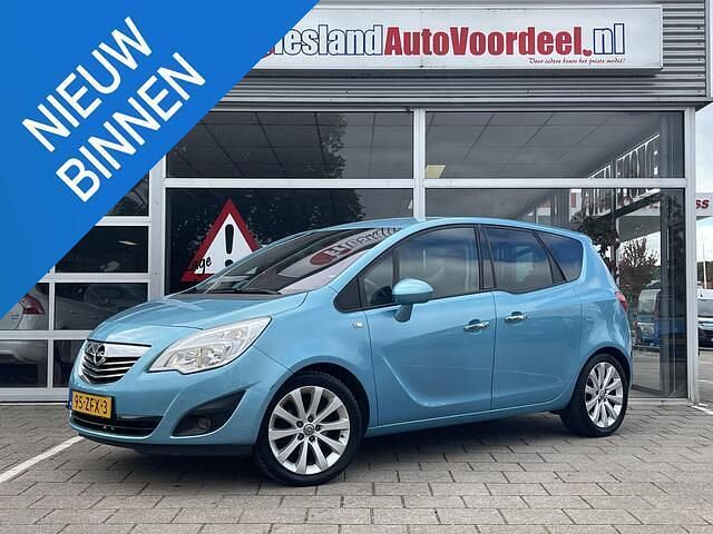 Blauw Gebruikt 2012 Opel Meriva Cosmo MPV | € 3.749 (Eerlijke prijs) - Afbeelding 1/4