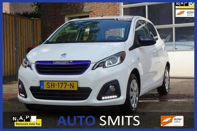 Wit Gebruikt 2018 Peugeot 108 Active Hatchback | € 6.950 (Goede deal) - Afbeelding 1/4