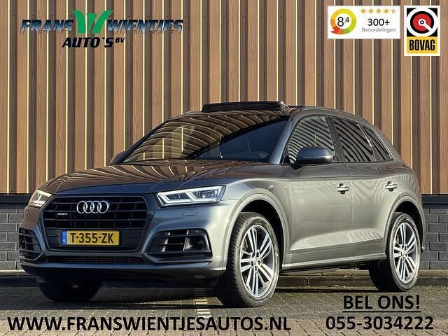 Grijs (metallic) Occasion 2018 Audi Q5 Black Edition SUV | € 36.550 - Afbeelding 1/4