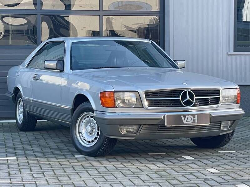 Zilver Gebruikt 1983 Mercedes 380 Coupé | € 38.500 - Afbeelding 1/4