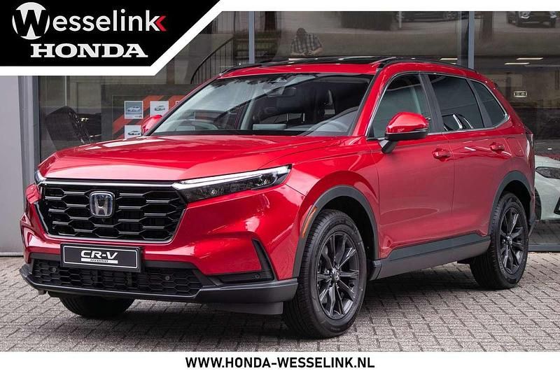 Rood, metallic lak Gebruikt 2025 Honda CR-V Advance SUV | € 54.950 (Super prijs) - Afbeelding 1/4