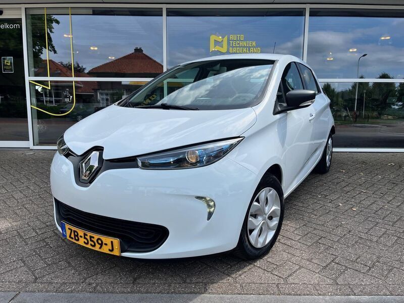 Wit Gebruikt 2019 Renault Zoe Life Hatchback | € 9.950 (Eerlijke prijs) - Afbeelding 1/4