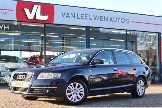 Blauw, metallic lak Gebruikt 2008 Audi A6 Business Stationwagen | € 3.448 (Super prijs) - Afbeelding 1/4