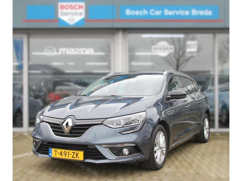Grijs Gebruikt 2017 Renault Mégane GrandTour LIMITED Stationwagen | € 11.950 (Iets duurder) - Afbeelding 1/4