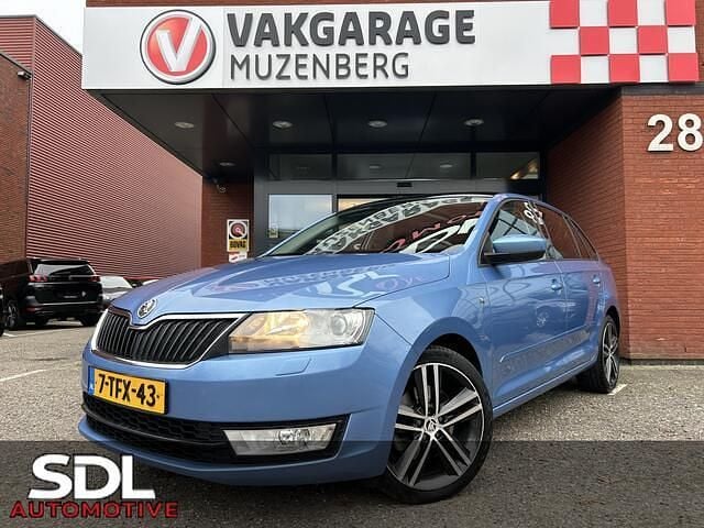 Blauw Gebruikt 2014 Skoda Rapid Business Line Hatchback | € 8.945 (Eerlijke prijs) - Afbeelding 1/4