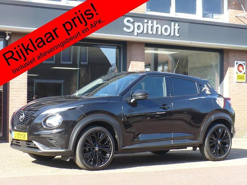 Zwart Occasion 2021 Nissan Juke Acenta SUV | € 21.475 (Eerlijke prijs) - Afbeelding 1/4