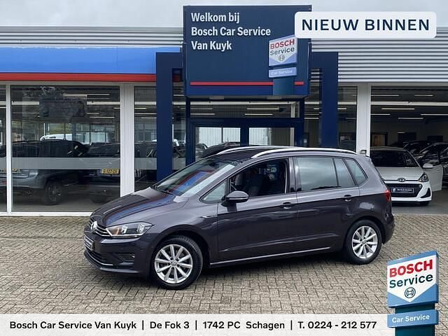 Grijs Gebruikt 2016 VW Golf Sportsvan MPV | € 10.950 (Eerlijke prijs) - Afbeelding 1/4