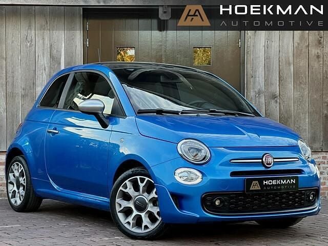 Blauw Gebruikt 2020 Fiat 500 Rockstar Hatchback | € 13.450 (Eerlijke prijs) - Afbeelding 1/4