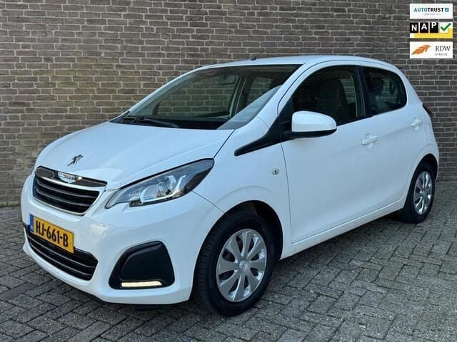 Wit Gebruikt 2014 Peugeot 108 Active Hatchback | € 6.999 (Eerlijke prijs) - Afbeelding 1/4