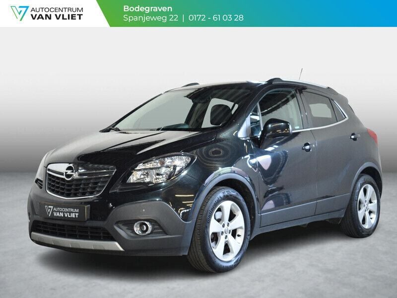 Zwart Gebruikt 2016 Opel Mokka Cosmo SUV | € 13.899 (Eerlijke prijs) - Afbeelding 1/4