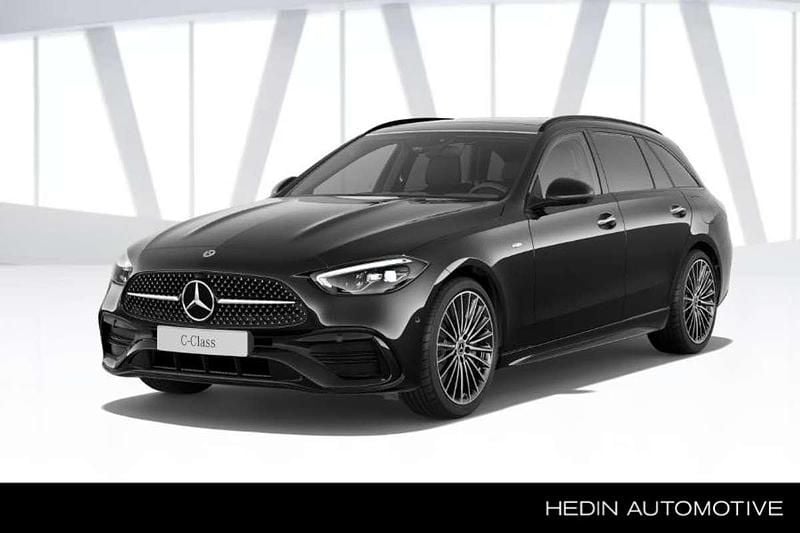Zwart Nieuw 2025 Mercedes C300e Business Stationwagen | € 64.885 (Eerlijke prijs) - Afbeelding 1/4