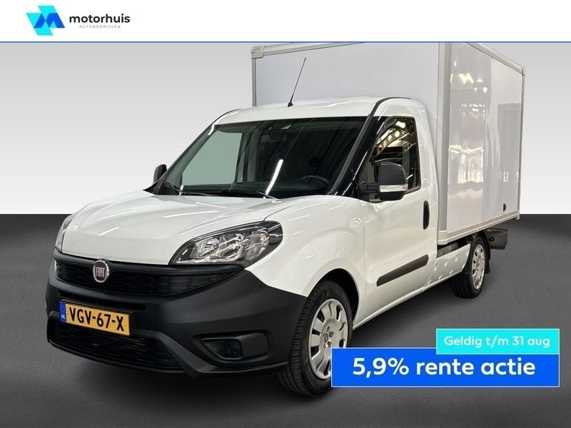 Wit Gebruikt 2021 Fiat Doblò MPV | € 14.990 - Afbeelding 1/4