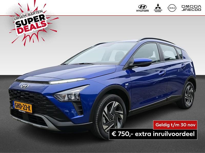 Blauw Gebruikt 2024 Hyundai Bayon Comfort SUV | € 20.930 (Eerlijke prijs) - Afbeelding 1/4