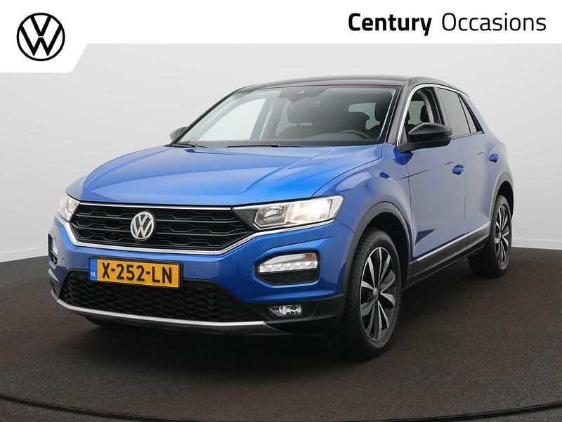 Blauw Gebruikt 2019 VW T-Roc Style SUV | € 20.900 (Goede deal) - Afbeelding 1/4