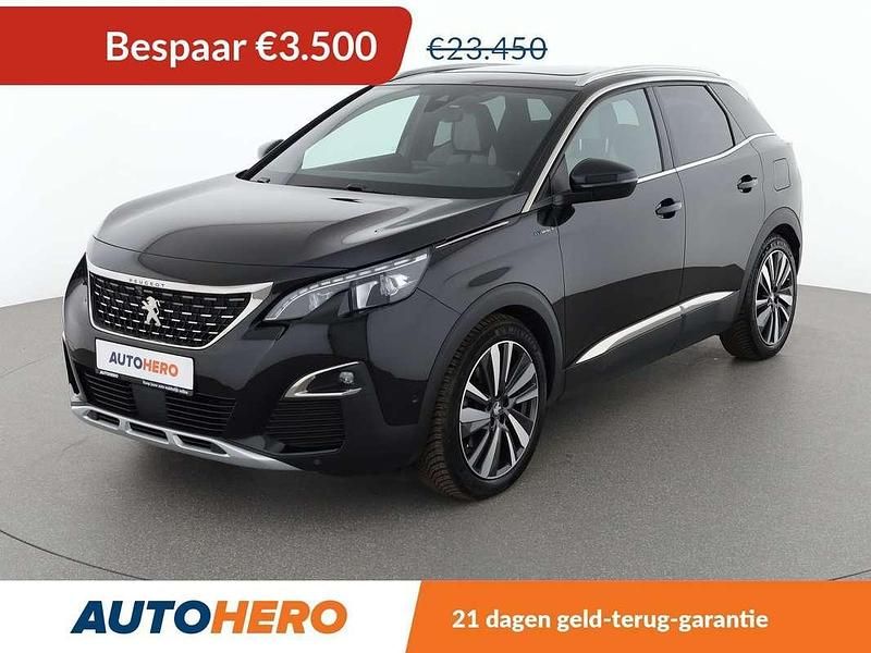 Zwart Gebruikt 2020 Peugeot 3008 GT SUV | € 20.149 (Super prijs) - Afbeelding 1/3
