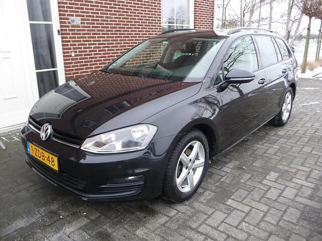Occasion VW Golf VII Trendline 105 PK (77 kW) 2014 Zwart (metallic) Stationwagen