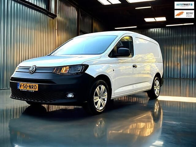 Wit Gebruikt 2023 VW Caddy Maxi Comfortline MPV | € 16.940 (Goede deal) - Afbeelding 1/4