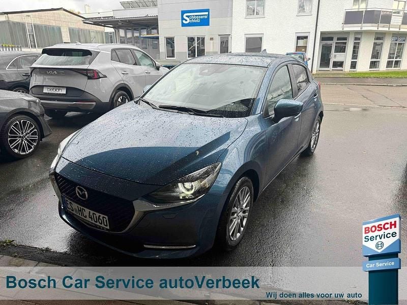 Blauw Gebruikt 2022 Mazda 2 Sportive Hatchback | € 19.990 (Eerlijke prijs) - Afbeelding 1/4