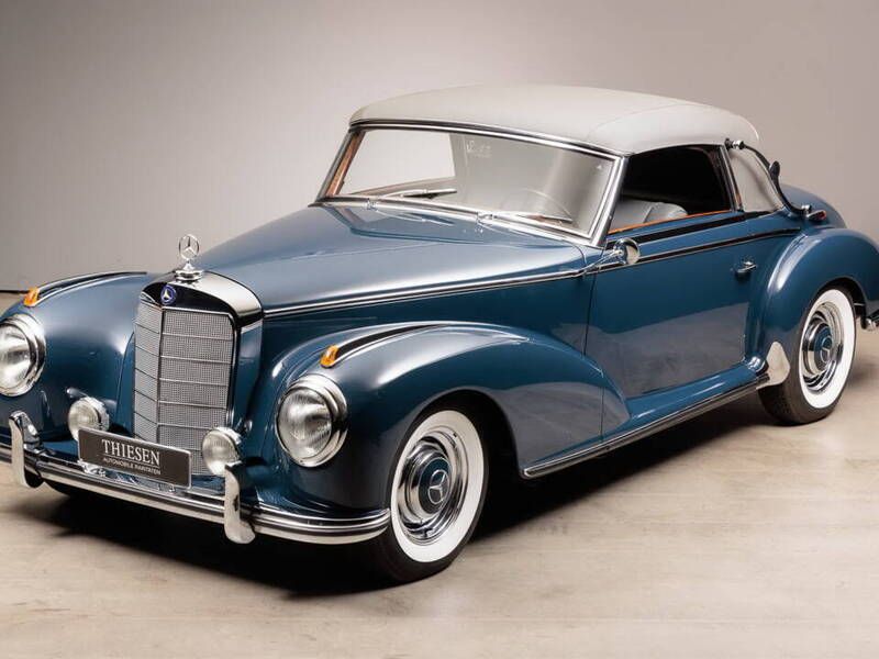 Blauw Gebruikt 1953 Mercedes 300 Cabriolet | € 495.000 - Afbeelding 1/4
