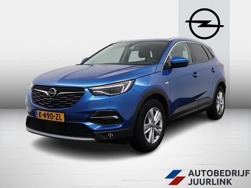 Blauw Gebruikt 2021 Opel Grandland X Elegance SUV | € 16.899 (Goede deal) - Afbeelding 1/4