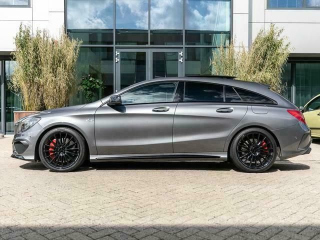Occasion Mercedes CLA45 AMG Shooting Brake AMG 360 PK (264 kW) 2015 Grijs Stationwagen