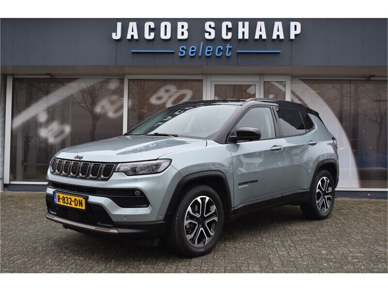 Blauw, metallic lak Gebruikt 2022 Jeep Compass SUV | € 28.900 (Eerlijke prijs) - Afbeelding 1/4