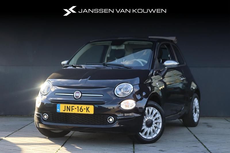 Zwart Gebruikt 2024 Fiat 500C Dolcevita Cabriolet | € 18.395 (Eerlijke prijs) - Afbeelding 1/4