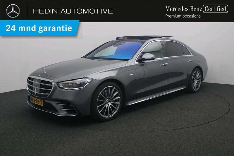 Grijs Occasion 2025 Mercedes S450 AMG line Sedan | € 124.900 - Afbeelding 1/3