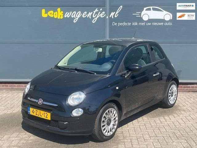 Zwart Gebruikt 2014 Fiat 500 Pop Hatchback | € 6.440 (Eerlijke prijs) - Afbeelding 1/4